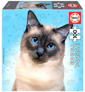 Puzzle 100 Koty - Syjamski G3