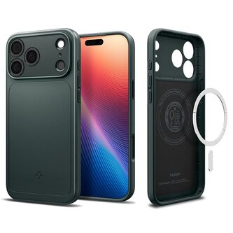 Spigen Thin Fit MagSafe, abyss green - iPhone 17 Pro Spigen Thin Fit MagSafe, abyss green - iPhone 17 Pro