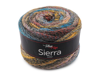 Pletací příze Sierra 150 g - 1 ks - 11 (7217) modrá azuro