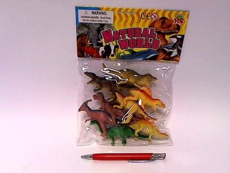 Dinozaury 6-8cm 8szt HHS068 05240