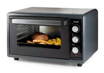 Elektrická trouba - 50 litrů - DOMO DO808GO, Příkon: 2 000 W, Objem: 50 litrů, Zaoblená zadní stěna Elektrická trouba - 50 litrů - DOMO DO808GO, Příkon: 2 000 W, Objem: 50 litrů, Zaoblená zadní stěna