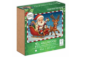 Milliwood ClassJigsaw puzzle 90el JingleRid..50875