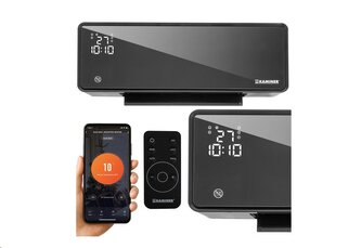 Nástěnné keramické topidlo Zelvion Kaminer 26399 s Wi-Fi a dálkovým ovládáním