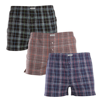 3PACK pánské trenky Andrie vícebarevné (PS 5806) 3XL
