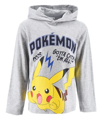 TRIKO S KAPUCÍ POKÉMON - velikost 128