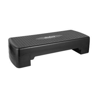 Bedýnka na step aerobik REBEL ACTIVE RBA-3228-BK, 2 stupně, 68cm, černá