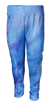 Dívčí legíny FROZEN Elsa holografické, modrá, velikost: 98/104