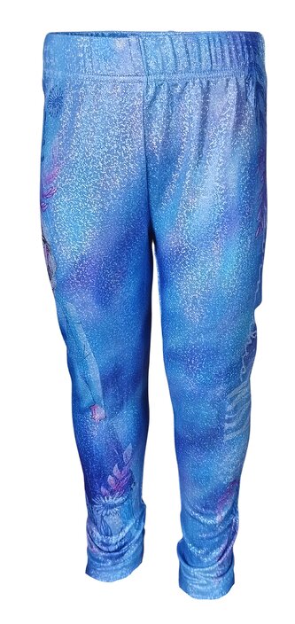 Dívčí legíny FROZEN Elsa holografické, modrá, velikost: 98/104