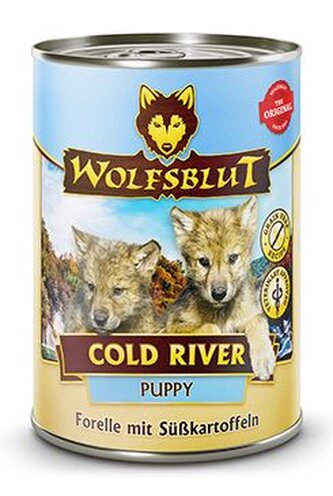 Wolfsblut Dog Puppy Cold River konz. 395g Wolfsblut Dog Puppy Cold River konz. 395g