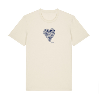 Tričko Srdce béžové Béžové XS