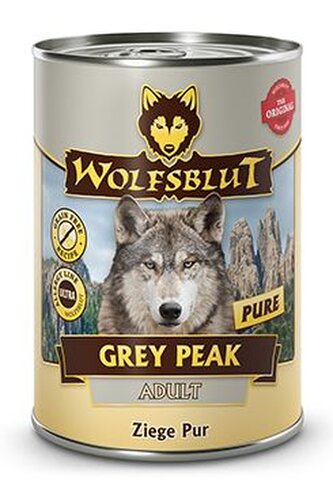 Wolfsblut Dog Adult Grey Peak Pure konz. 395g Wolfsblut Dog Adult Grey Peak Pure konz. 395g