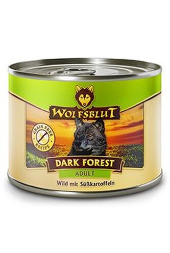 Wolfsblut Dog Adult Dark Forest konz. 200g Wolfsblut Dog Adult Dark Forest konz. 200g
