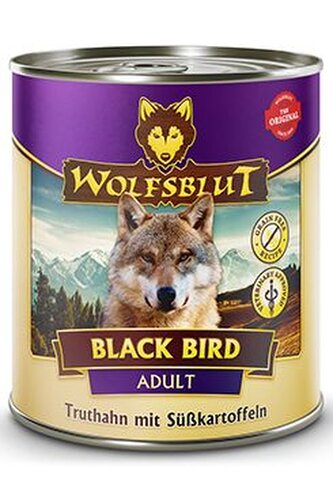 Wolfsblut Dog Adult Black Bird konz. 800g Wolfsblut Dog Adult Black Bird konz. 800g