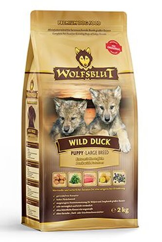 Wolfsblut Dog Puppy Large Breed Wild Duck 2kg Wolfsblut Dog Puppy Large Breed Wild Duck 2kg