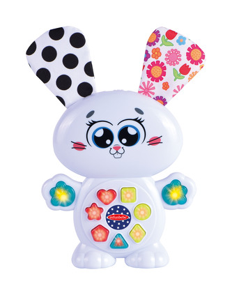 Zajíc interaktivní s efekty 18cm