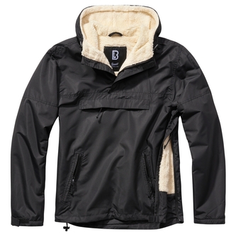 Bunda Brandit Windbreaker Sherpa - černá, S Bunda Brandit Windbreaker Sherpa - černá, S