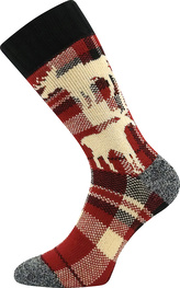 ponožky Hugo red 43-46 (29-31) 1 pár