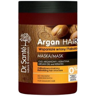 Dr. Santé Arganový olej a keratin krémová maska na poškozené vlasy 1l