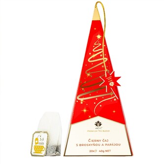 ARÔME Čaj v pyramidě, zelený s jahodou a Earl Grey, Stromek