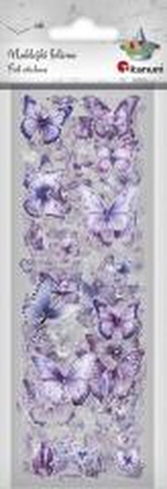 Naklejki foliowe 6 plansz motyle