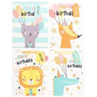 Torba prezentowa Party 18x23x10cm mix STRIGO