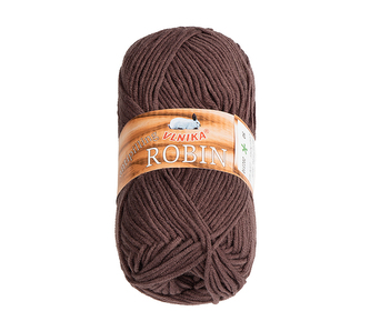 Příze ROBIN - Čokoládová - 100g / 150 m Příze ROBIN - Čokoládová - 100g / 150 m