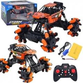 Samochód RC kółka rolkowe