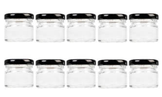 DuraHome Sklenice zavařovací 30ml s víčkem 43, 10ks