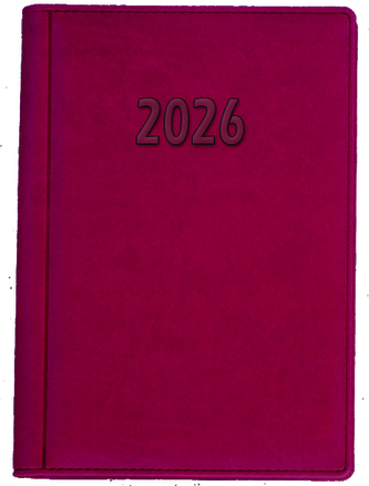 Kalendarz książkowy A5 2026 dzienny K6