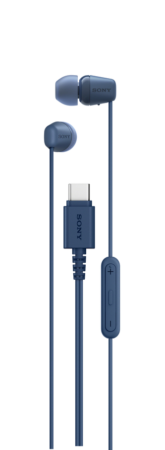 Sony IER-EX15C - Sluchátka do uší - modrá,  USB-C
