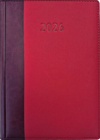 Kalendarz książkowy A5 2026 dzienny K2