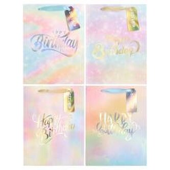 Torba prezentowa Party 18x23x10cm mix STRIGO