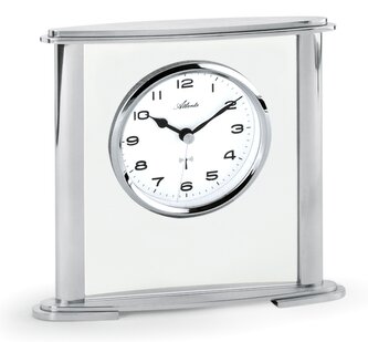 Designové stolní hodiny AT3092-19 Atlanta řízené signálem DCF 18cm