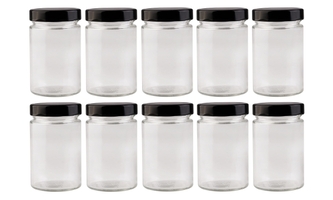 DuraHome Sklenice zavařovací 330ml s víčkem 66, 10ks