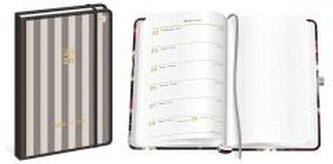 Kalendarz 2026 książkowy B5/192K Metallic Stripes