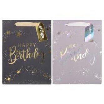 Torba prezentowa Party 18x23x10cm mix STRIGO