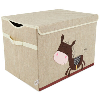 Bieco - Úložný box s víkem - oslík Bieco - Úložný box s víkem - oslík