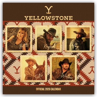 Yellowstone - Kalender 2026
