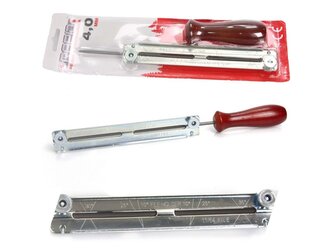 Pilník s vodítkem na pilové řetězy 4,0mm 3/8" MAR-POL