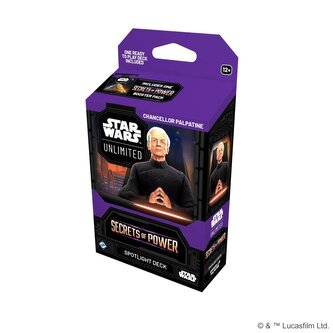 Star Wars: Unlimited Secrets of Power - Chancellor Palpatine Spotlight Deck Star Wars: Unlimited Secrets of Power - Chancellor Palpatine Spotlight Deck