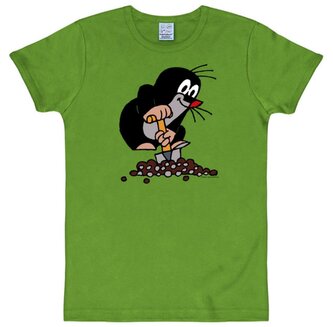 Pánské tričko Krteček: Kopec (S) olivová bavlna