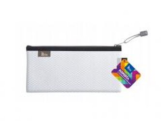 Koperta DL z suwakiem metalowym biała Koperta DL z suwakiem metalowym biała