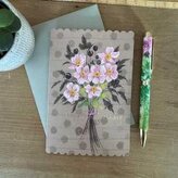 Karnet Urodziny Bukiet kwiatów