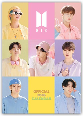 BTS - Bangtan Boys 2026 - A3-Posterkalender