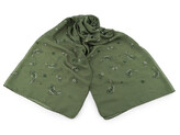 Šátek / šála 70x180 cm - 1 ks - 2 zelená