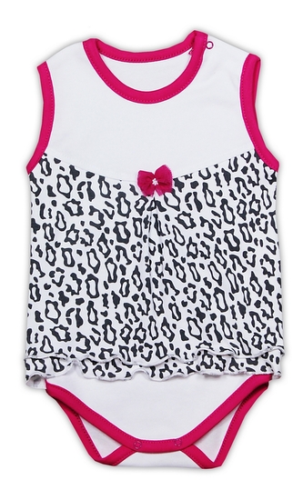 Bavlněné body NICOL GEPARDÍK - na ramínka, vel. 98; 98 (2-3r)