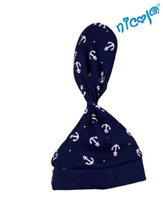 Kojenecký uzlík Nicol Sailor - tm. modrý, vel. 80/86; 80/86 (12-18m); granát; pro kluky Kojenecký uzlík Nicol Sailor - tm. modrý, vel. 80/86; 80/86 (12-18m); granát; pro kluky