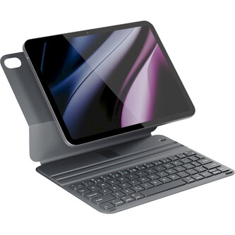 Epico UltraBoard ploché pouzdro s klávesnicí pro Apple iPad 10,9" (2022)/11" (A16) CZ šedé