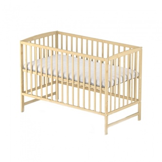 Postýlka pro miminko ANNA 120x60cm - přírodní; natural