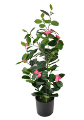 VIRIDIS Sztuczny kwiat kamelia japońska 13x11x71cm